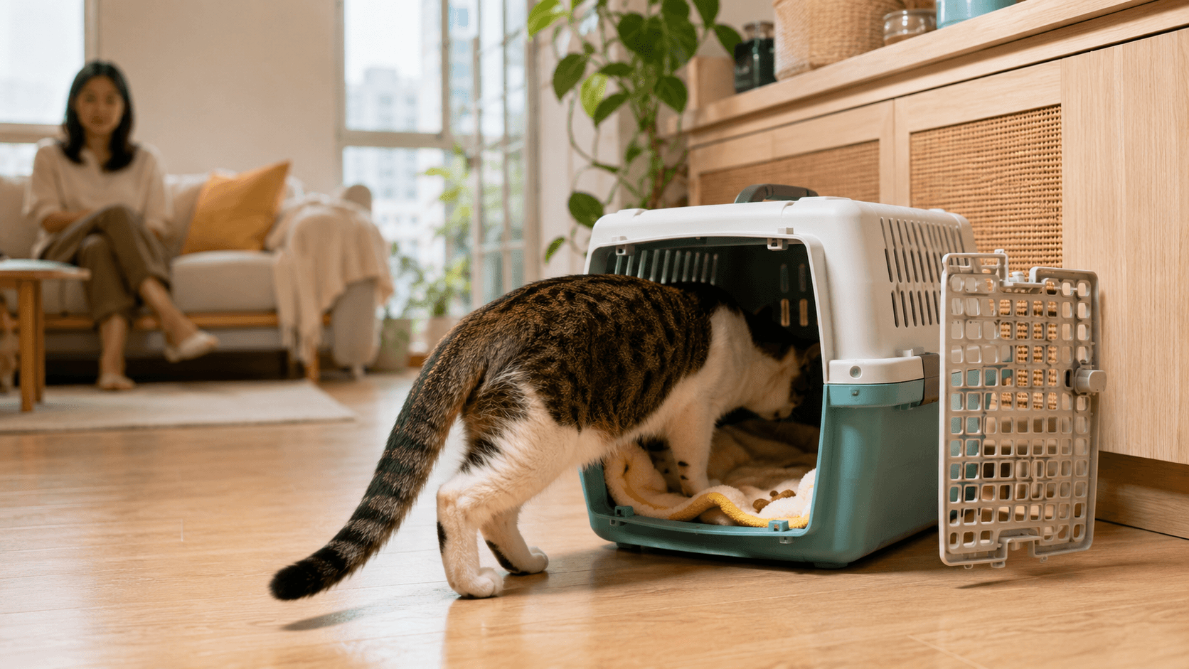 Help Your Cat Feel Safe in Their Carrier Before the Vet Visit