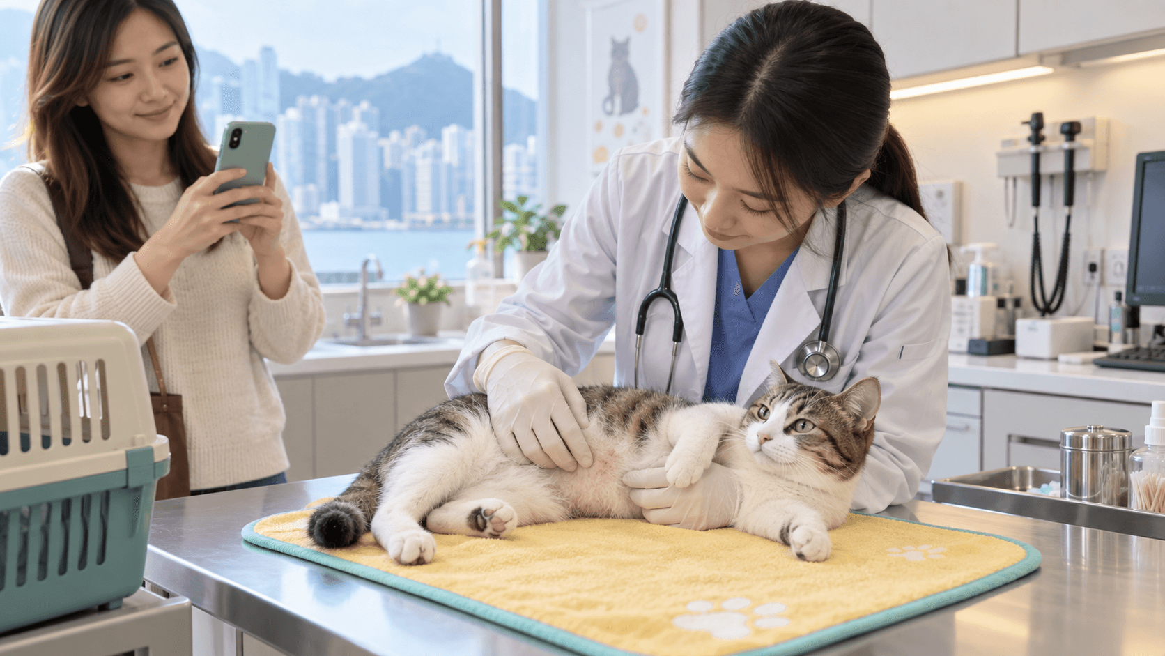 When a cat overgrooms, it is not always about staying clean