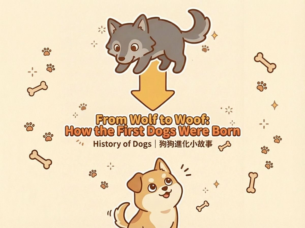 From Wolf to Woof: How the First Dogs Were Born